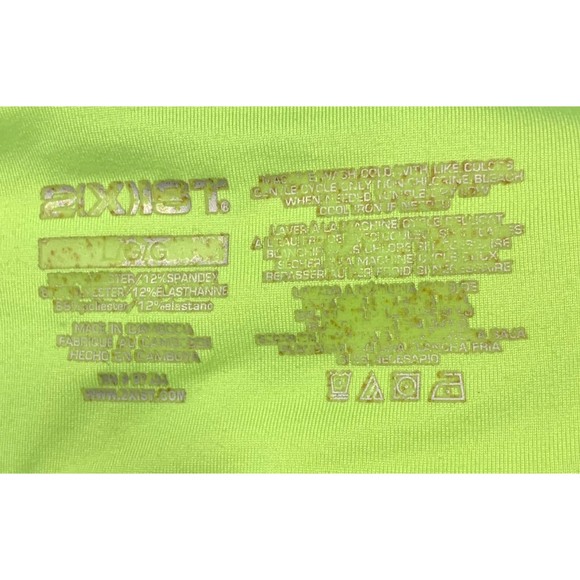 2(X)IST Women's L Patterned Leggings with Sheer Calf Panel - Picture 6 of 6